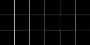 Black Tile Tri Mosaic