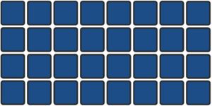 Blue-Bay Dark Mosaic