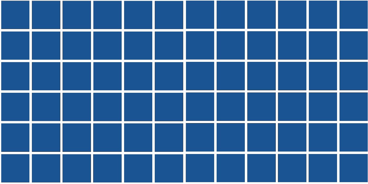 Flag Blue Multi Mosaic