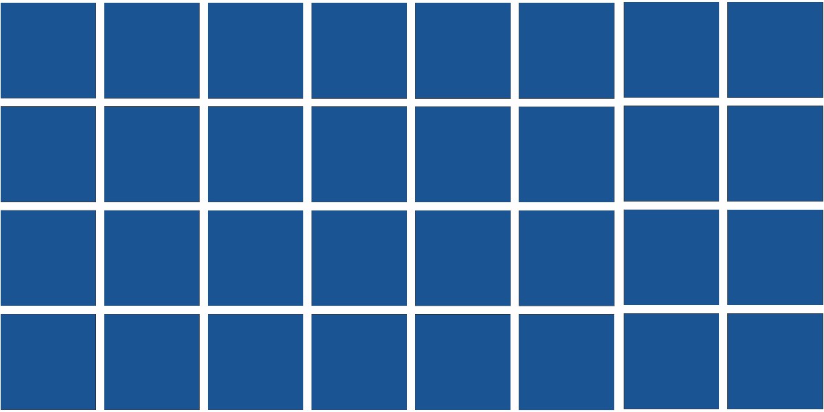 Flag Blue Quad Mosaic