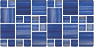 Dark Slate Blue Mosaic