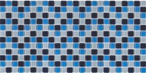 Blue Random Mosaic