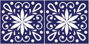 Malta Tile Blue Mosaic