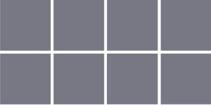 Misty Grey Twin Mosaic