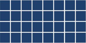 Strong Blue Quad Mosaic
